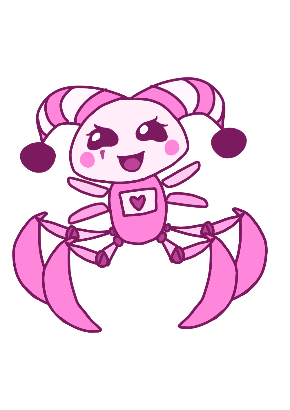 Pink Spider HealthBot